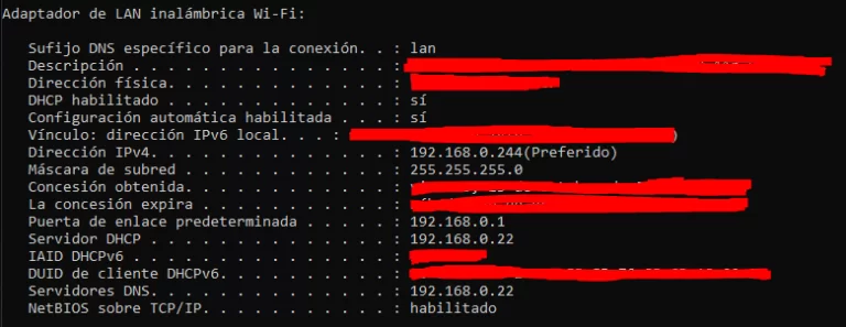 Consola Windows DNS