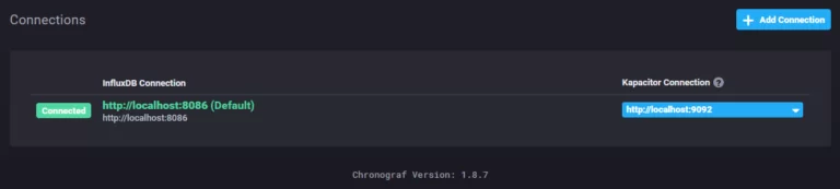 InfluxDB Connection