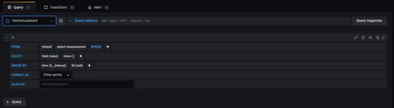 Nuevo panel Grafana