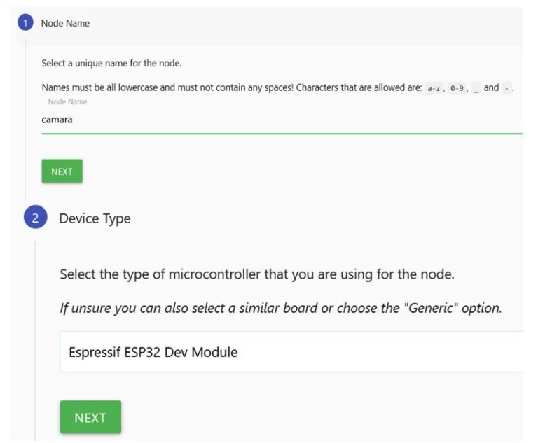 Nuevo nodo en ESPHome