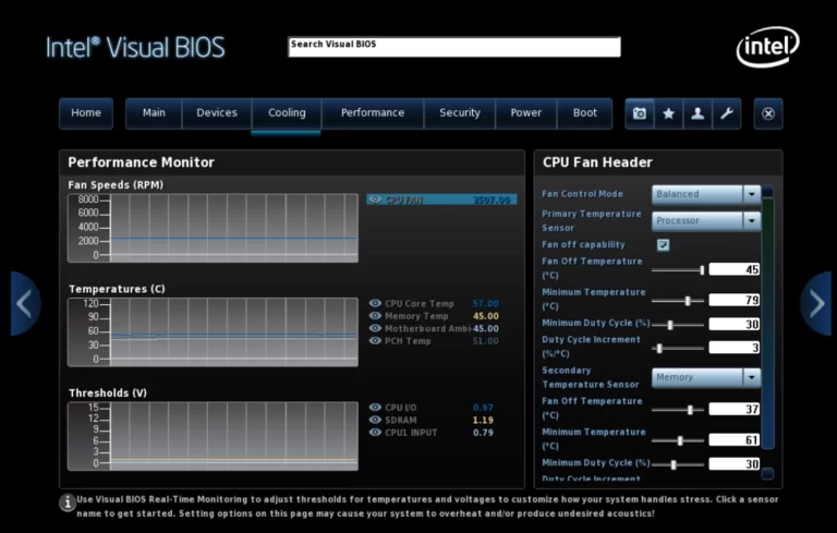 BIOS Intel NUC
