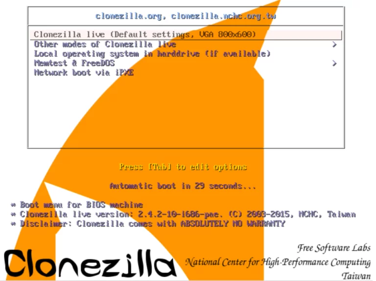 Clonezilla