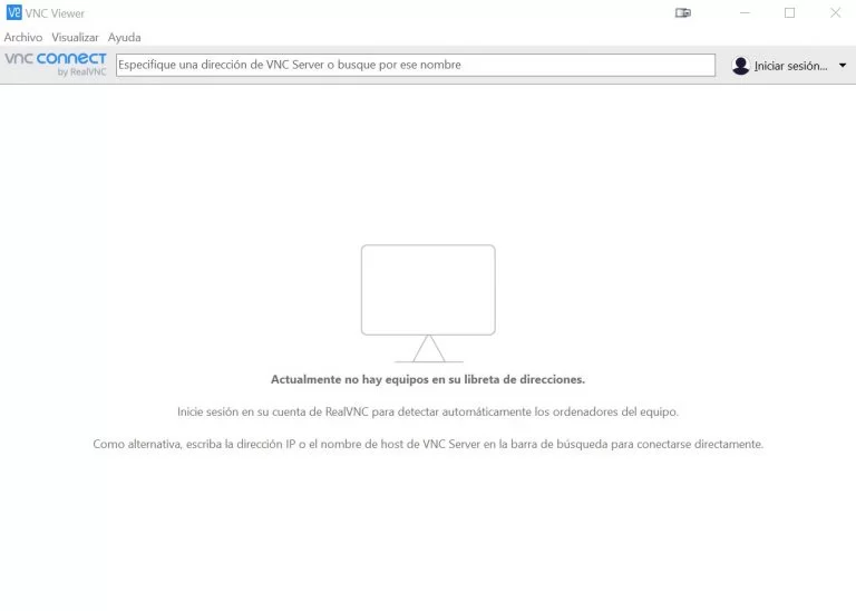 VNC Viewer UI