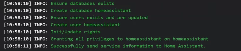 Logs MariaDB