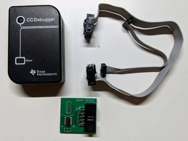 CC Debugger con adaptador